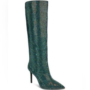 INC Women's WIDE CALF Knee High Havannah Stovepipe Dress Boots | Size 8 W | NEW